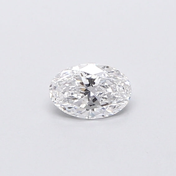 0.36 Carat Oval Shaped, Very Good Cut, D Color, VVS2 Clarity, IGI Certified Lab Grown Diamond