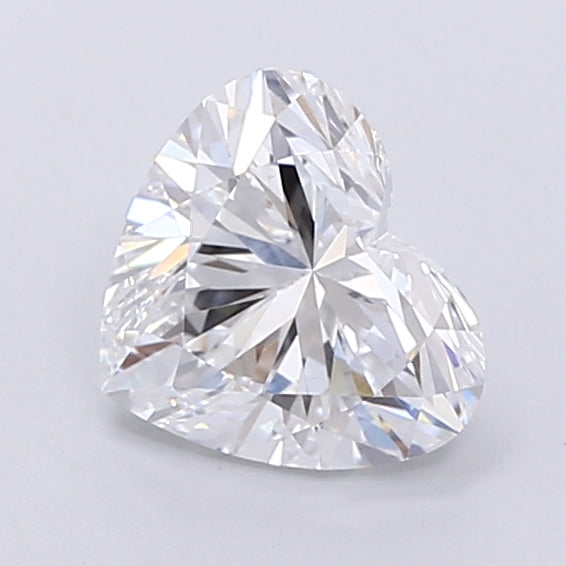 1.50 Carat Heart Shaped, Very Good Cut, D Color, VS1 Clarity, IGI Certified Lab Grown Diamond