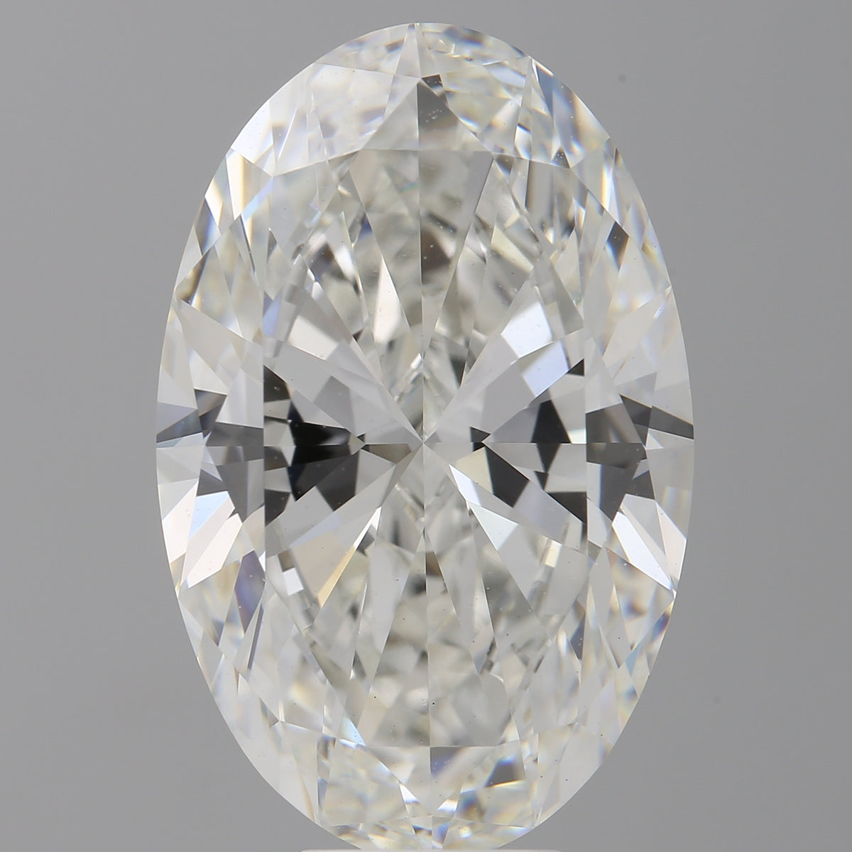 9.56 Carat Oval Shaped, Ideal Cut, F Color, VS1 Clarity, IGI Certified Lab Grown Diamond