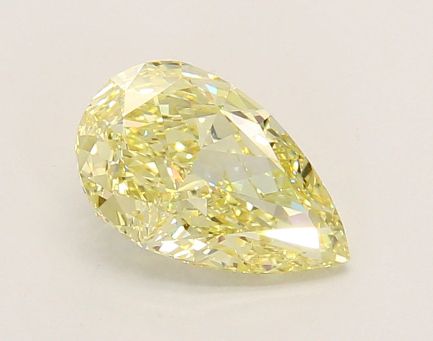 1.56 Carat Pear Shaped, Ideal Cut, VVS2 Clarity, IGI Certified Lab Grown Diamond