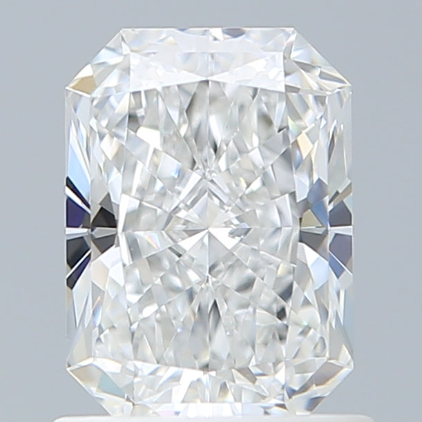 1.09 Carat Radiant Shaped, Ideal Cut, D Color, VVS1 Clarity, IGI Certified Lab Grown Diamond