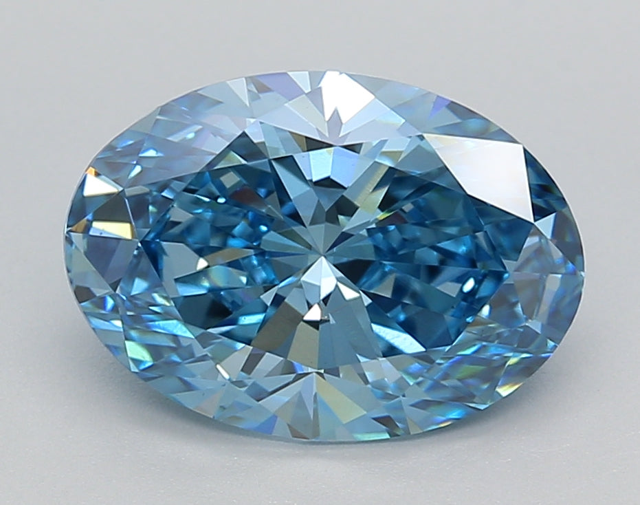 3.08 Carat Oval Shaped, VS1 Clarity, IGI Certified Lab Grown Diamond