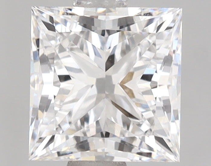 1.58 Carat Princess Shaped, Ideal Cut, D Color, VVS1 Clarity, IGI Certified Lab Grown Diamond