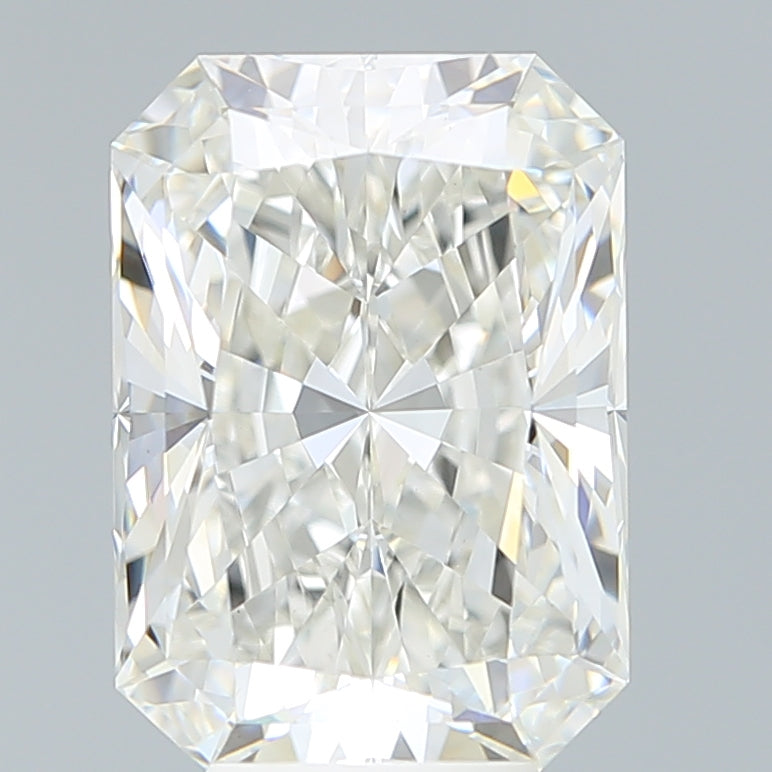 6.17 Carat Radiant Shaped, Ideal Cut, G Color, VS1 Clarity, IGI Certified Lab Grown Diamond