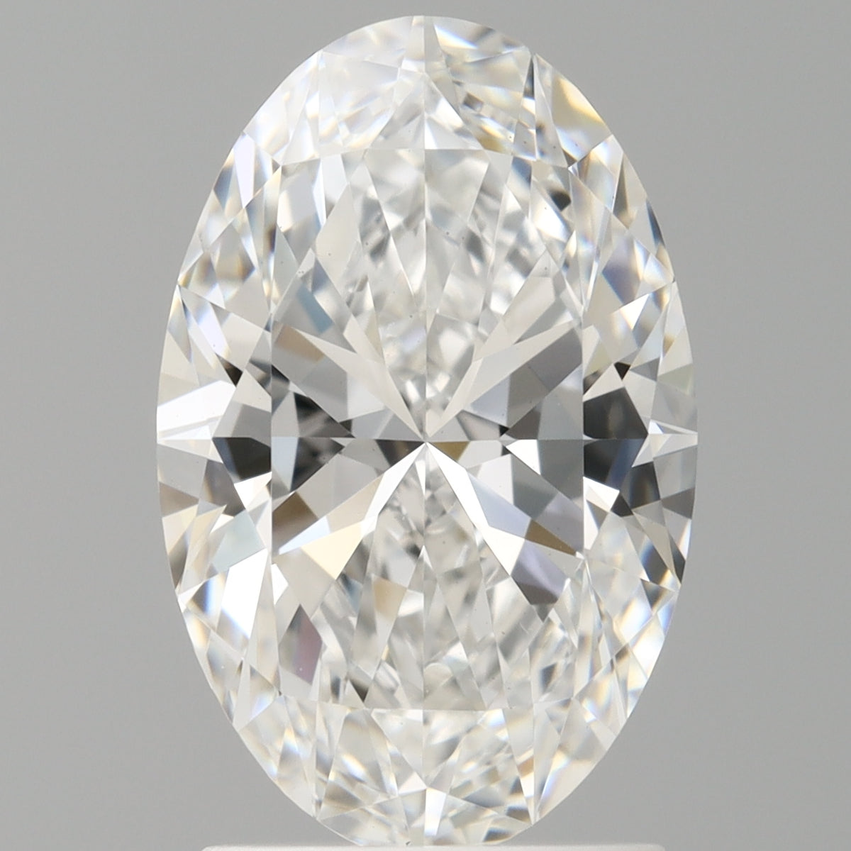2.03 Carat Oval Shaped, Ideal Cut, E Color, VS1 Clarity, IGI Certified Lab Grown Diamond