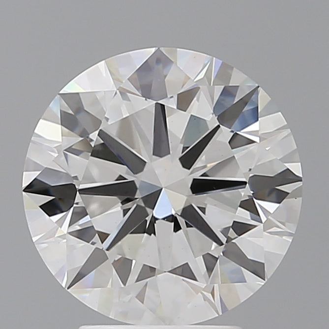 3.95 Carat Round Shaped, Excellent Cut, E Color, VS1 Clarity, IGI Certified Lab Grown Diamond