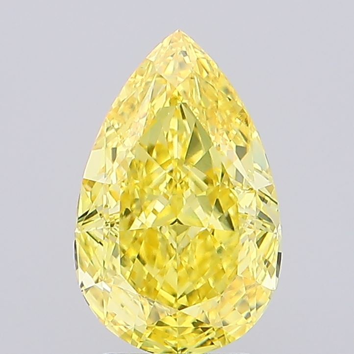 2.96 Carat Pear Shaped, Ideal Cut, VVS2 Clarity, IGI Certified Lab Grown Diamond