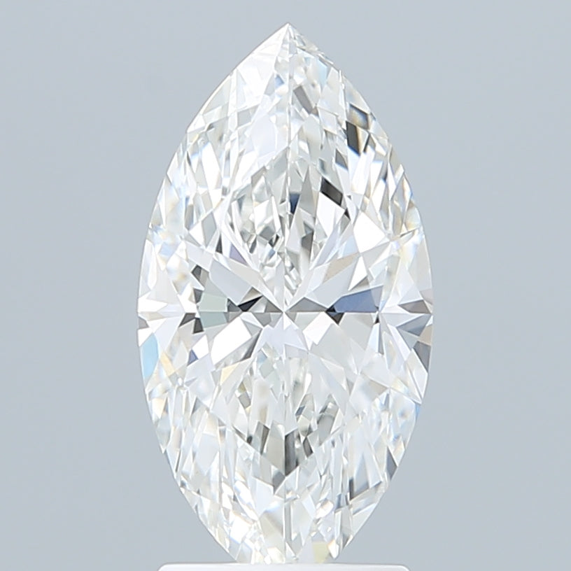2.28 Carat Marquise Shaped, Ideal Cut, E Color, VVS2 Clarity, IGI Certified Lab Grown Diamond