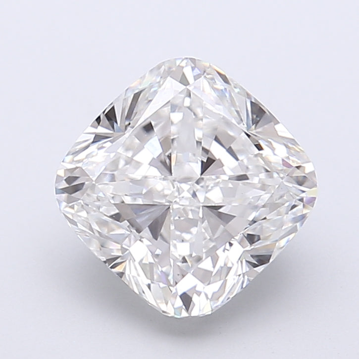 2.83 Carat Cushion Shaped, Very Good Cut, E Color, VS1 Clarity, IGI Certified Lab Grown Diamond