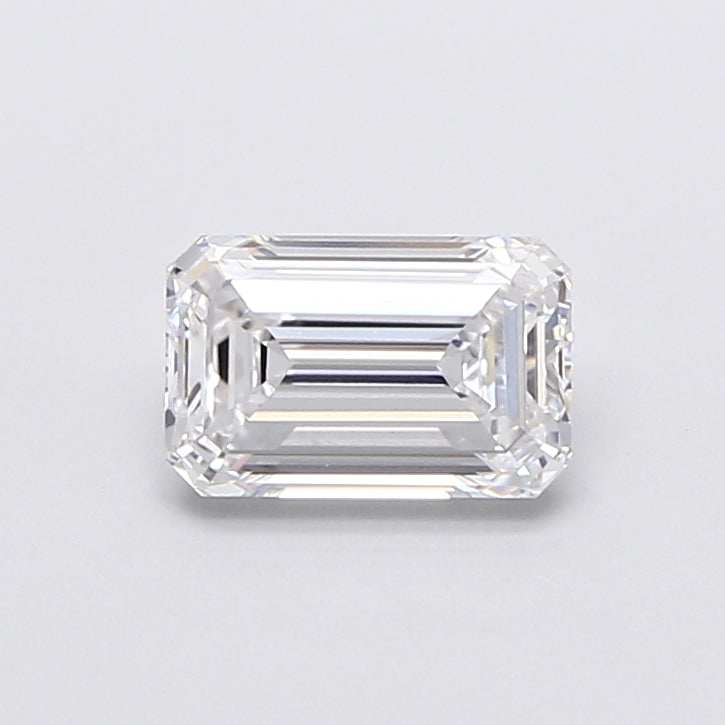 2.01 Carat Emerald Shaped, Very Good Cut, D Color, VS1 Clarity, IGI Certified Lab Grown Diamond
