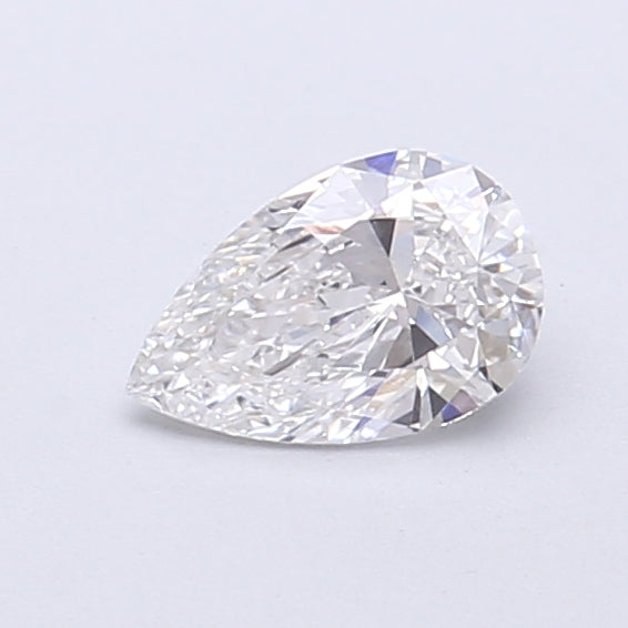 0.47 Carat Pear Shaped, Very Good Cut, E Color, VVS2 Clarity, IGI Certified Lab Grown Diamond