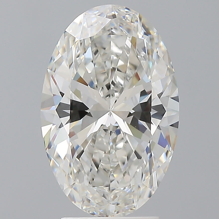 3.60 Carat Oval Shaped, Ideal Cut, F Color, VVS2 Clarity, IGI Certified Lab Grown Diamond