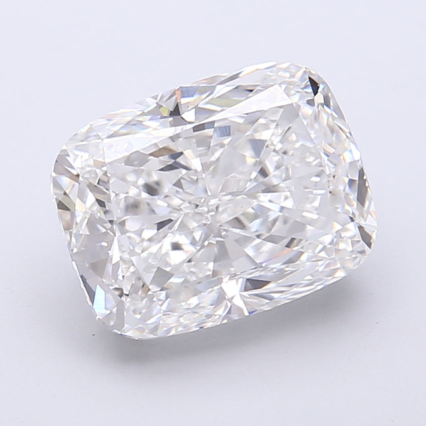 4.71 Carat Cushion Shaped, Very Good Cut, E Color, VVS2 Clarity, IGI Certified Lab Grown Diamond