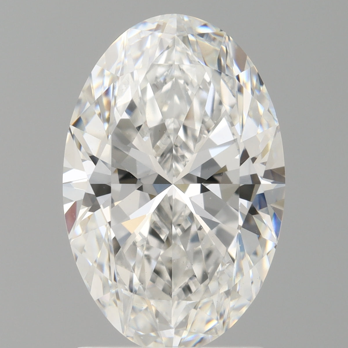 2.10 Carat Oval Shaped, Excellent Cut, E Color, VVS2 Clarity, IGI Certified Lab Grown Diamond