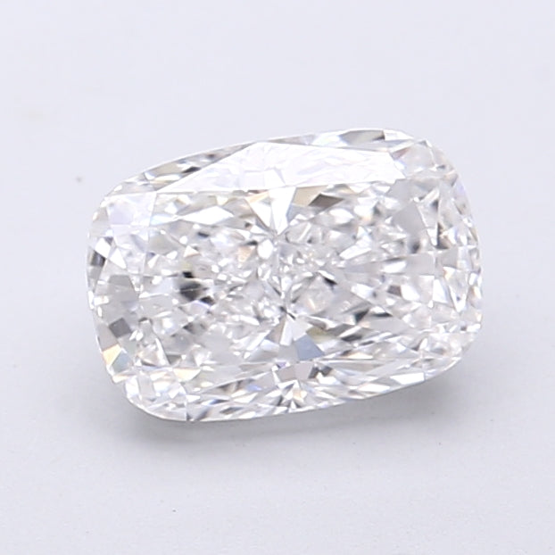 1.24 Carat Cushion Shaped, Very Good Cut, D Color, VS1 Clarity, IGI Certified Lab Grown Diamond