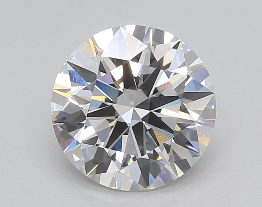 2.02 Carat Round Shaped, Ideal Cut, E Color, VVS2 Clarity, IGI Certified Lab Grown Diamond