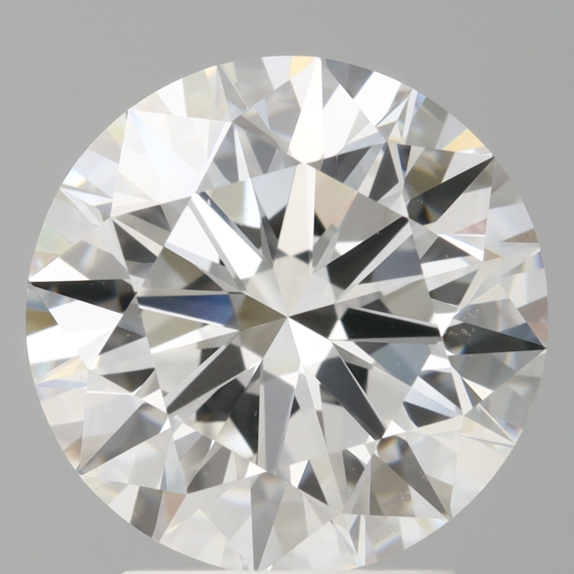 3.00 Carat Round Shaped, Ideal Cut, E Color, VVS2 Clarity, IGI Certified Lab Grown Diamond
