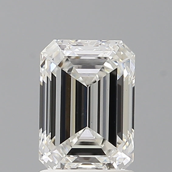1.59 Carat Emerald Shaped, Ideal Cut, E Color, VS1 Clarity, IGI Certified Lab Grown Diamond