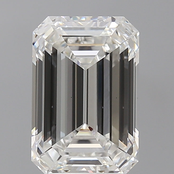 3.59 Carat Emerald Shaped, Ideal Cut, E Color, VS1 Clarity, IGI Certified Lab Grown Diamond