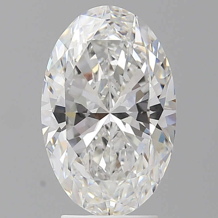 3.55 Carat Oval Shaped, Ideal Cut, E Color, VS1 Clarity, IGI Certified Lab Grown Diamond