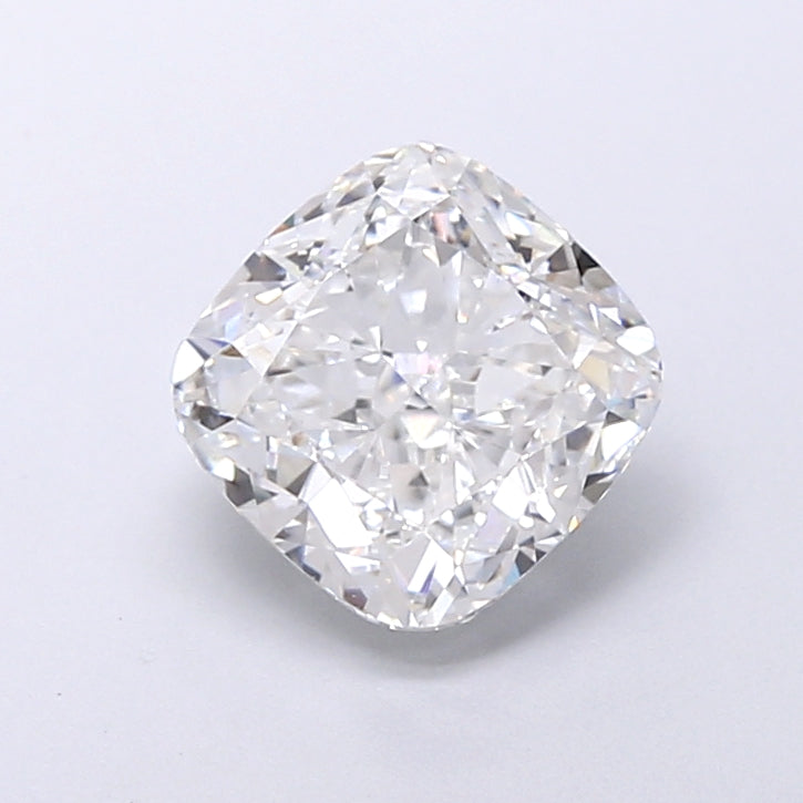 3.11 Carat Cushion Shaped, Very Good Cut, D Color, VVS2 Clarity, IGI Certified Lab Grown Diamond