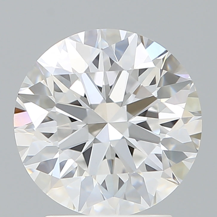2.67 Carat Round Shaped, Excellent Cut, E Color, VVS2 Clarity, IGI Certified Lab Grown Diamond