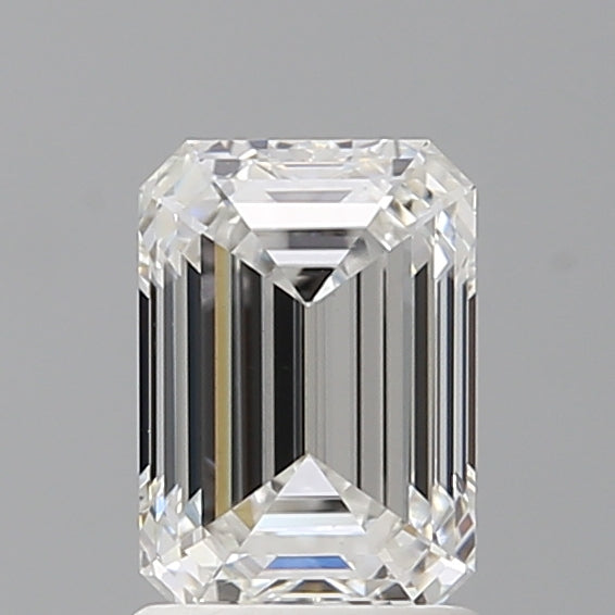 1.57 Carat Emerald Shaped, Ideal Cut, E Color, VVS2 Clarity, IGI Certified Lab Grown Diamond
