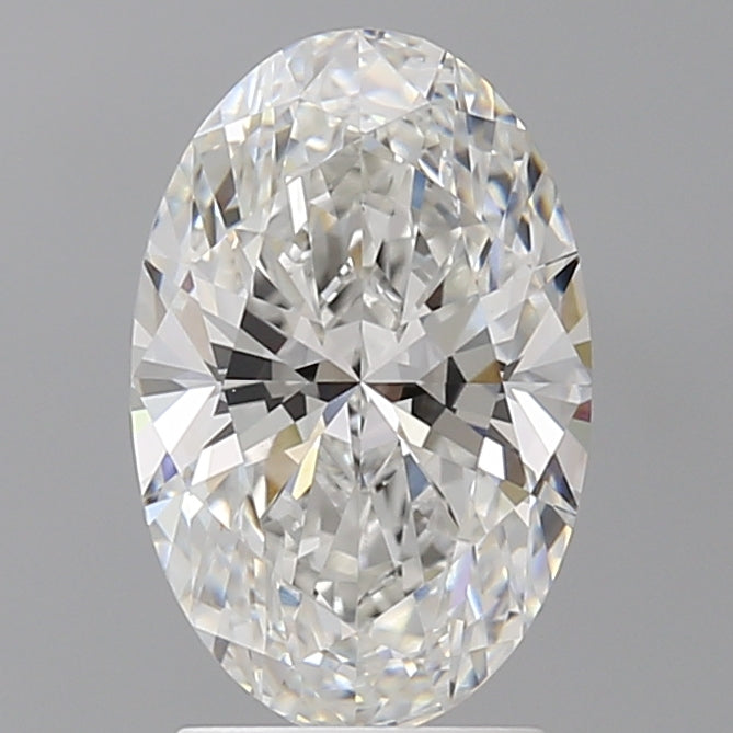2.52 Carat Oval Shaped, Ideal Cut, E Color, VS1 Clarity, IGI Certified Lab Grown Diamond