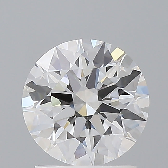 1.53 Carat Round Shaped, Ideal Cut, D Color, VVS2 Clarity, IGI Certified Lab Grown Diamond