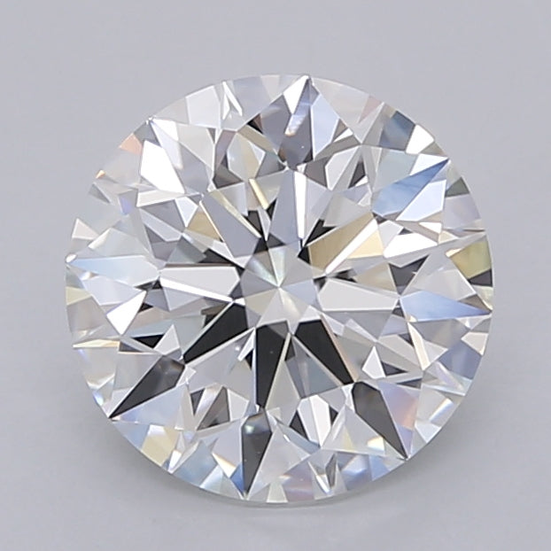 2.25 Carat Round Shaped, Ideal Cut, E Color, VVS2 Clarity, IGI Certified Lab Grown Diamond