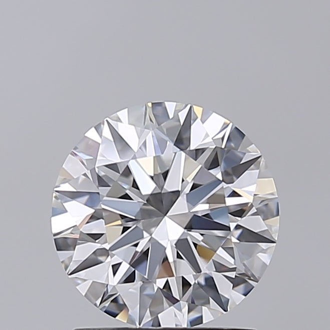 1.53 Carat Round Shaped, Ideal Cut, D Color, VVS1 Clarity, IGI Certified Lab Grown Diamond