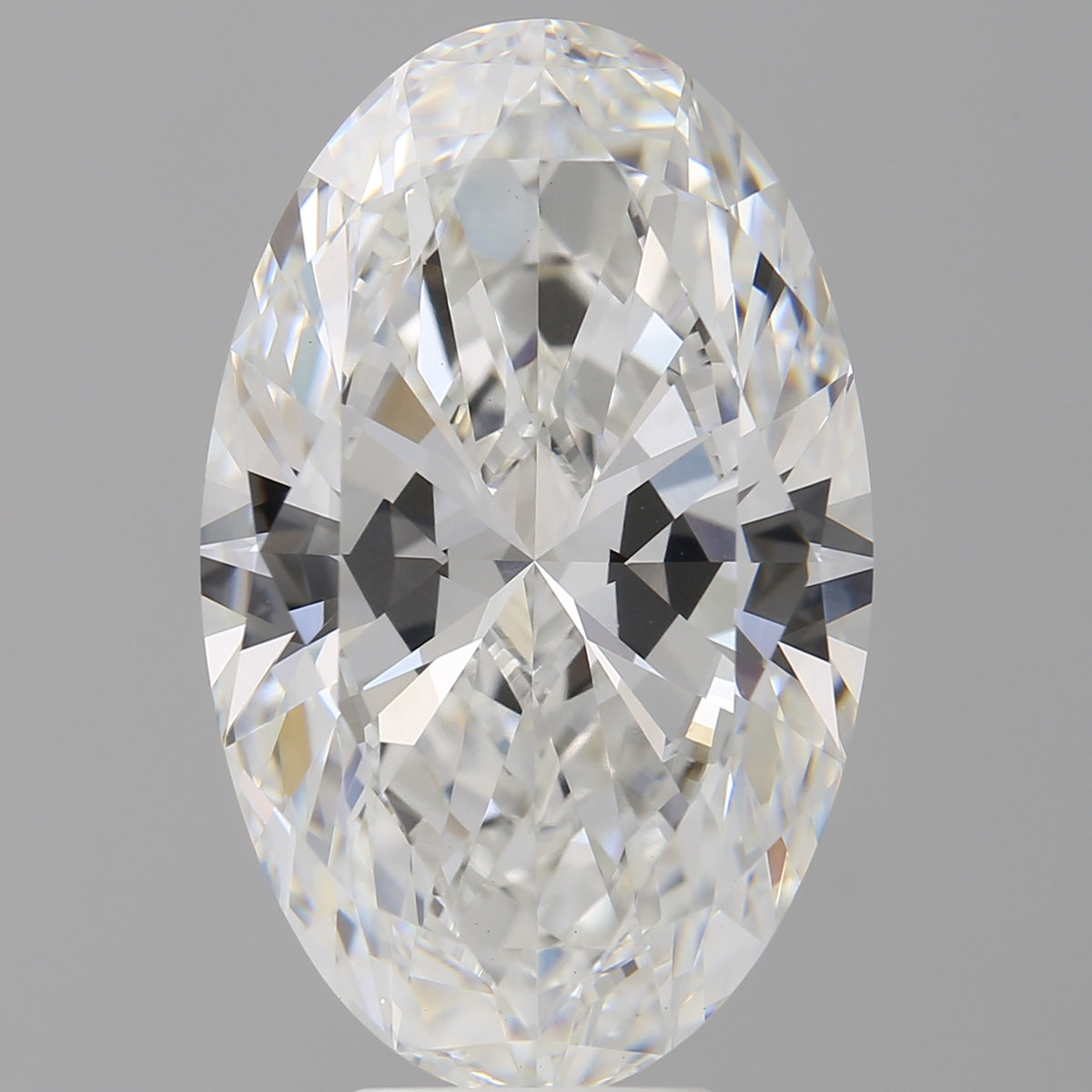 8.04 Carat Oval Shaped, Ideal Cut, F Color, VVS2 Clarity, IGI Certified Lab Grown Diamond
