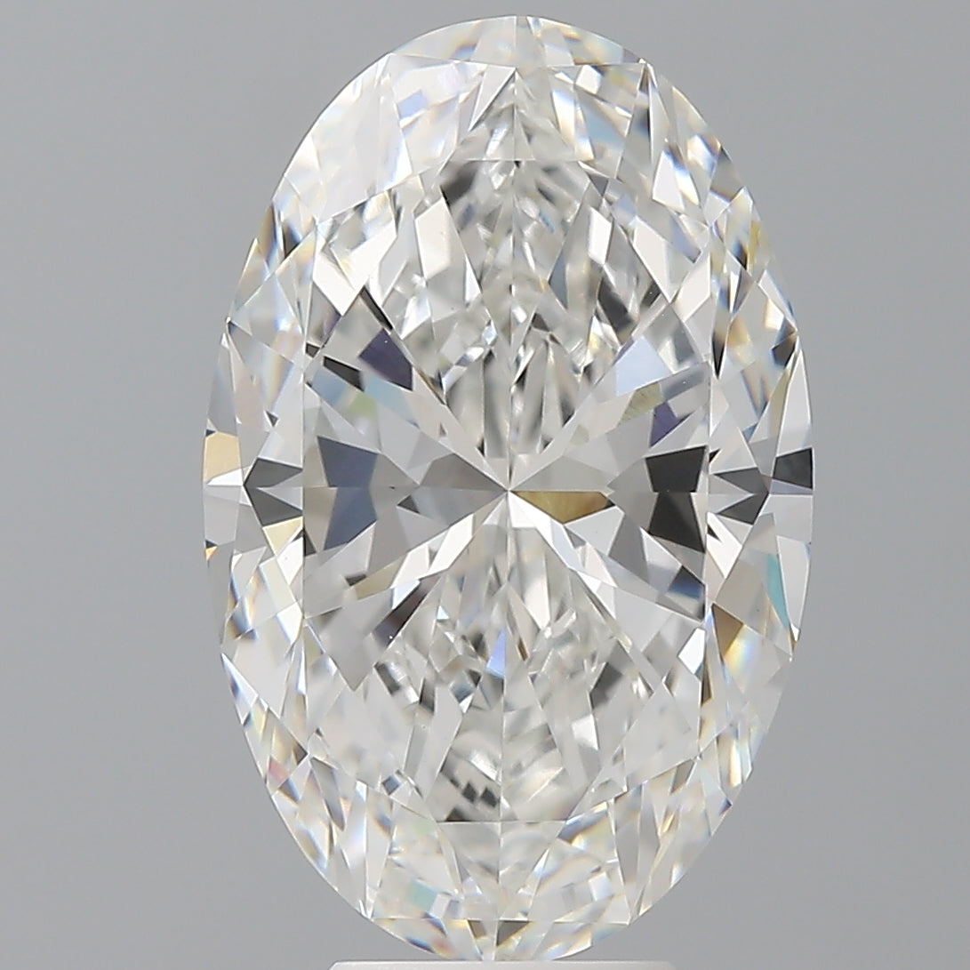 7.02 Carat Oval Shaped, Excellent Cut, E Color, VVS2 Clarity, IGI Certified Lab Grown Diamond