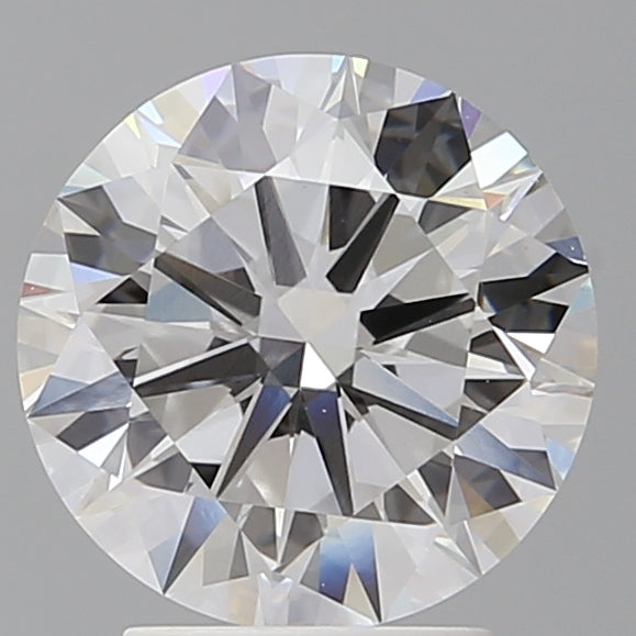 3.05 Carat Round Shaped, Excellent Cut, E Color, VVS2 Clarity, IGI Certified Lab Grown Diamond