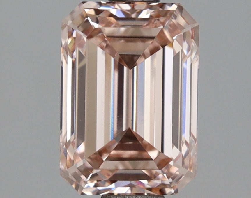 1.82 Carat Emerald Shaped, Ideal Cut, VS1 Clarity, IGI Certified Lab Grown Diamond