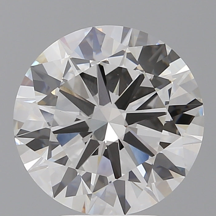 4.97 Carat Round Shaped, Excellent Cut, F Color, VVS2 Clarity, IGI Certified Lab Grown Diamond