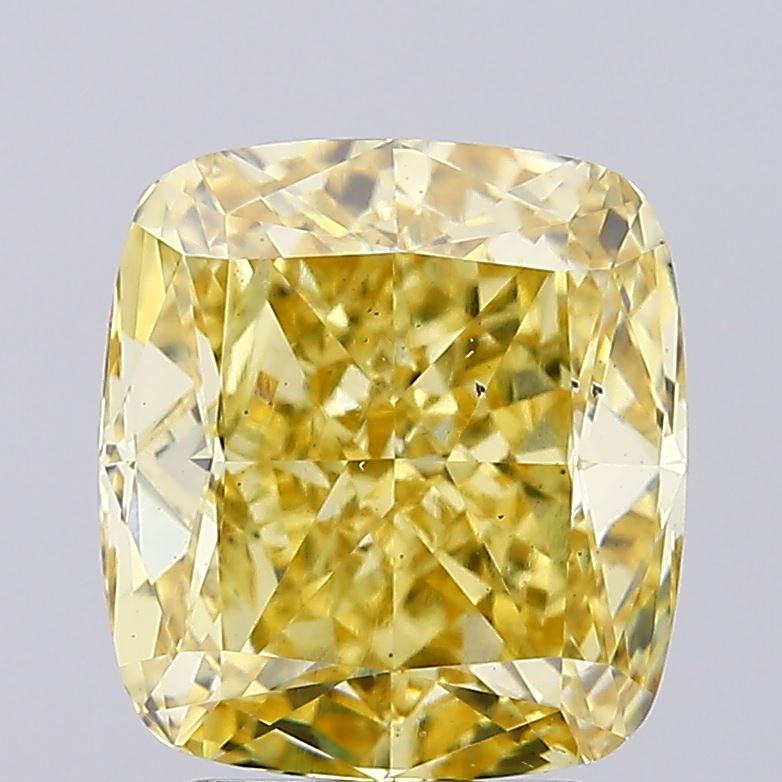 3.45 Carat Cushion Shaped, Ideal Cut, VS2 Clarity, IGI Certified Lab Grown Diamond