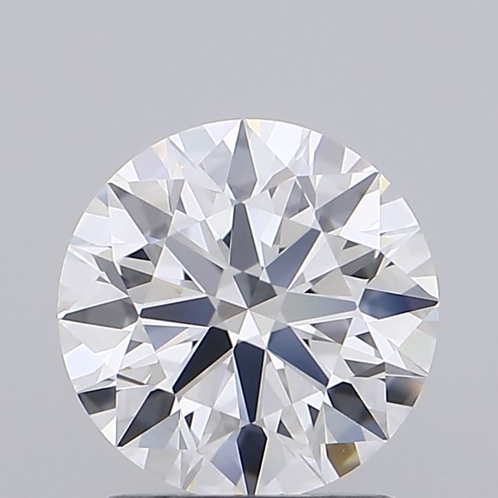 1.54 Carat Round Shaped, Ideal Cut, D Color, VVS2 Clarity, IGI Certified Lab Grown Diamond