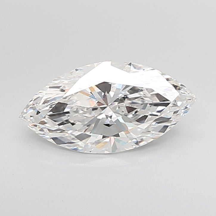 3.01 Carat Marquise Shaped, Ideal Cut, E Color, VVS2 Clarity, IGI Certified Lab Grown Diamond