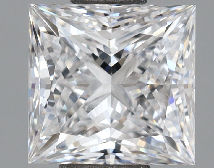 1.01 Carat Princess Shaped, Ideal Cut, D Color, IF Clarity, IGI Certified Lab Grown Diamond