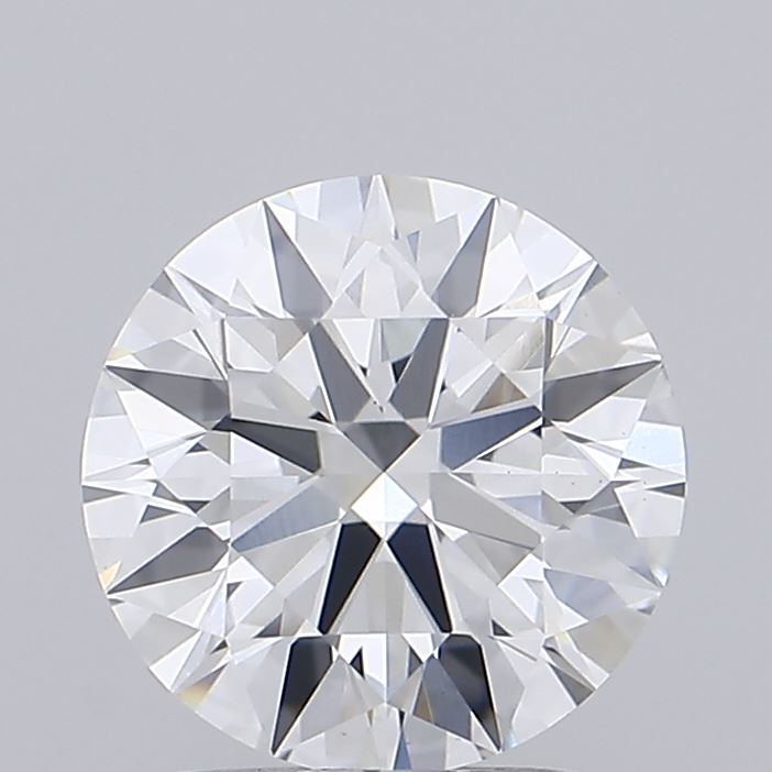 2.13 Carat Round Shaped, Ideal Cut, F Color, VVS2 Clarity, IGI Certified Lab Grown Diamond