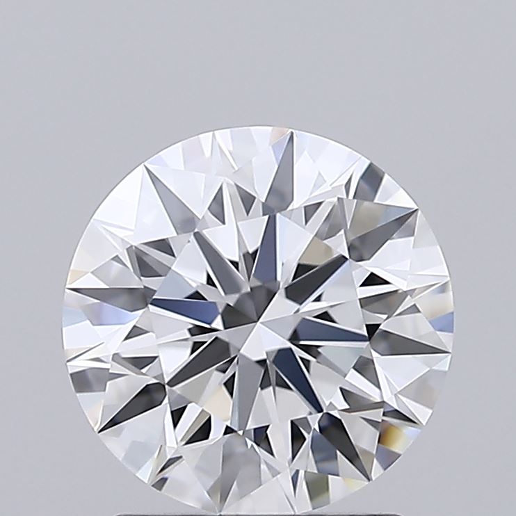 1.52 Carat Round Shaped, Excellent Cut, E Color, VVS2 Clarity, GIA Certified Lab Grown Diamond