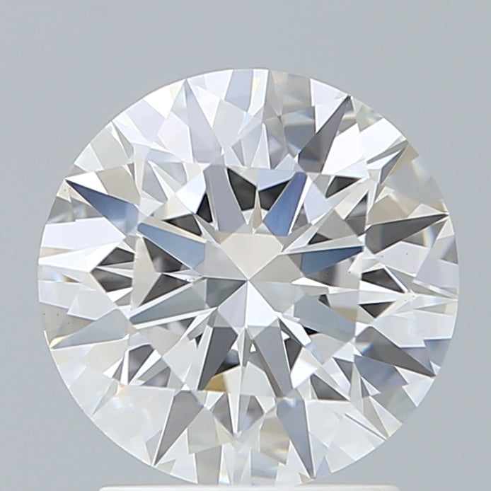 2.10 Carat Round Shaped, Ideal Cut, E Color, VVS2 Clarity, IGI Certified Lab Grown Diamond