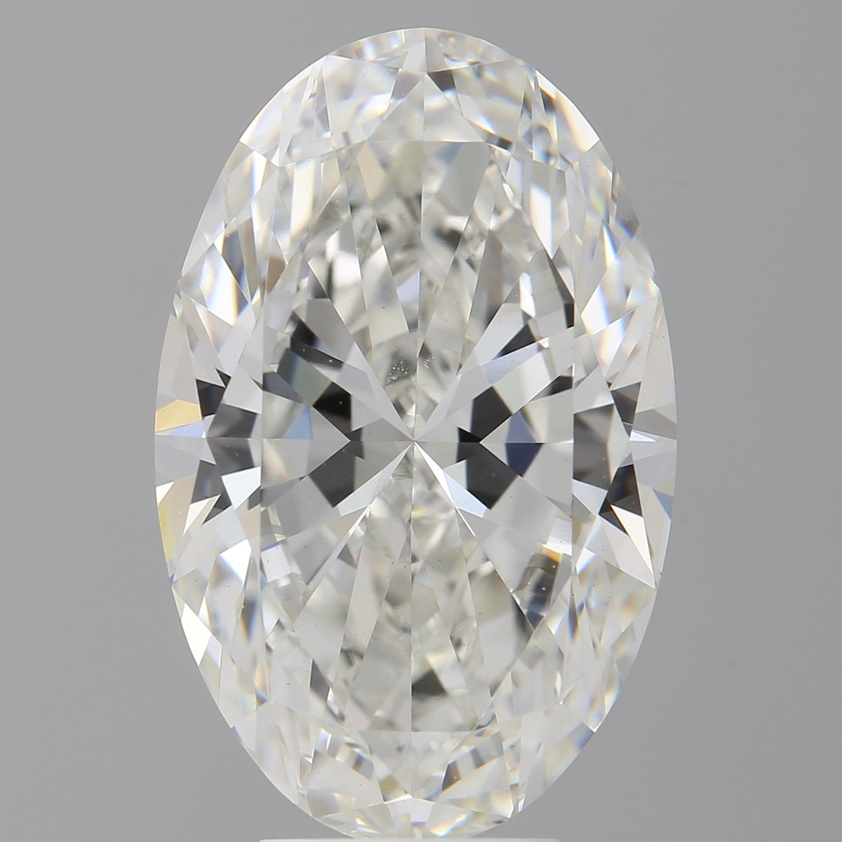 7.04 Carat Oval Shaped, Ideal Cut, F Color, VVS2 Clarity, IGI Certified Lab Grown Diamond