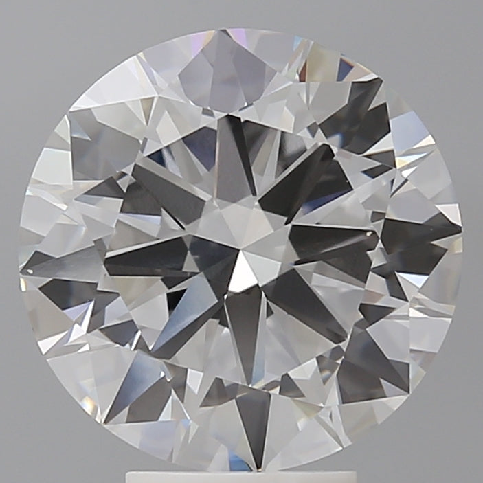 5.52 Carat Round Shaped, Excellent Cut, E Color, VS1 Clarity, IGI Certified Lab Grown Diamond