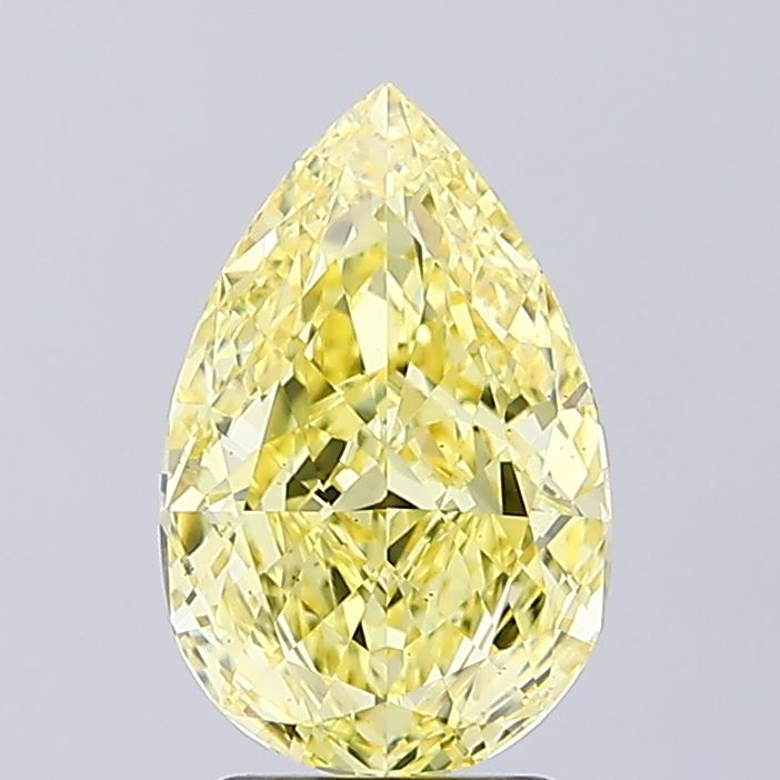 2.68 Carat Pear Shaped, Ideal Cut, VS2 Clarity, IGI Certified Lab Grown Diamond