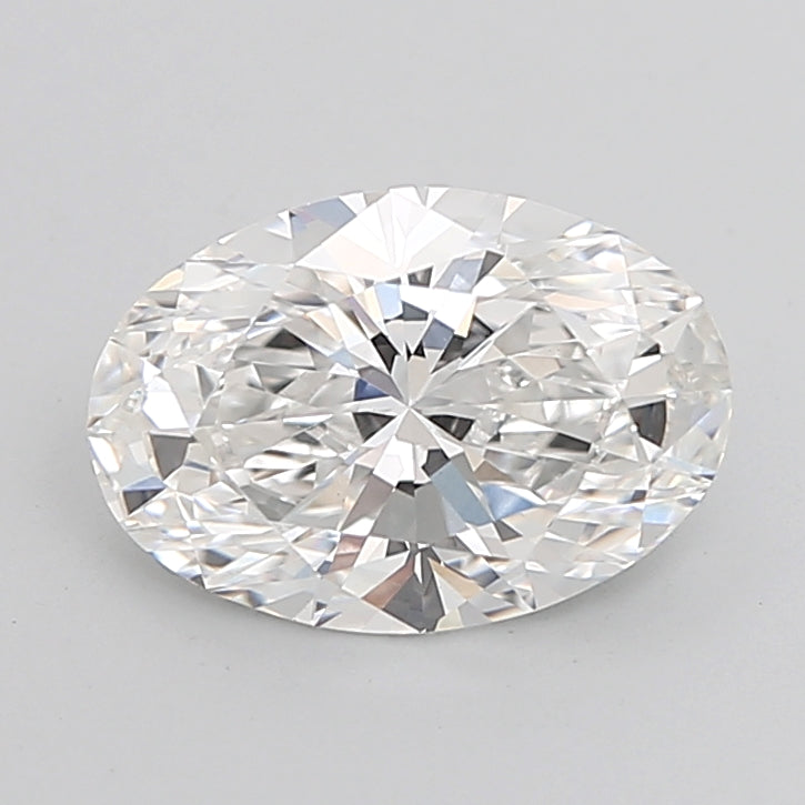 3.54 Carat Oval Shaped, Ideal Cut, F Color, VVS2 Clarity, IGI Certified Lab Grown Diamond