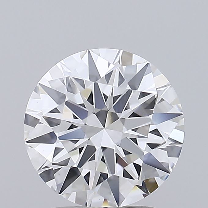 2.38 Carat Round Shaped, Ideal Cut, D Color, VVS2 Clarity, IGI Certified Lab Grown Diamond