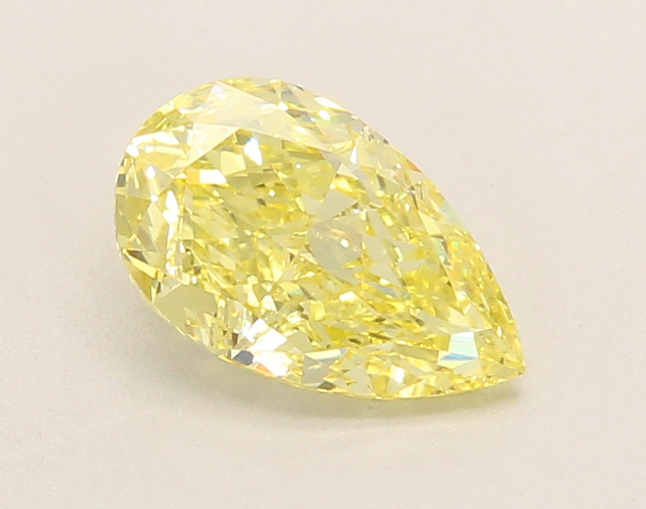 1.77 Carat Pear Shaped, Excellent Cut, VVS2 Clarity, IGI Certified Lab Grown Diamond