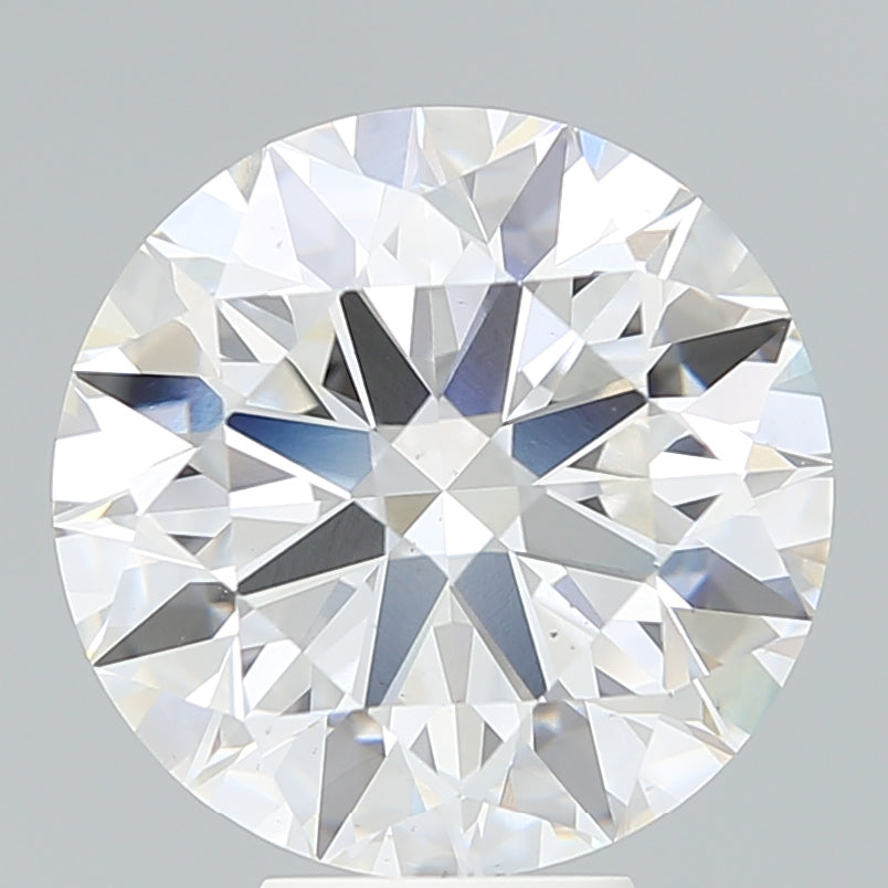 7.59 Carat Round Shaped, Ideal Cut, F Color, VS1 Clarity, IGI Certified Lab Grown Diamond